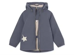 Mini A Ture ombre blue softshell jakke Aden